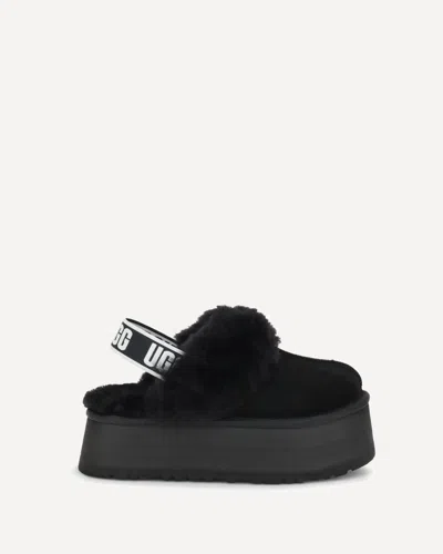 Ugg Funkette Mules In Black
