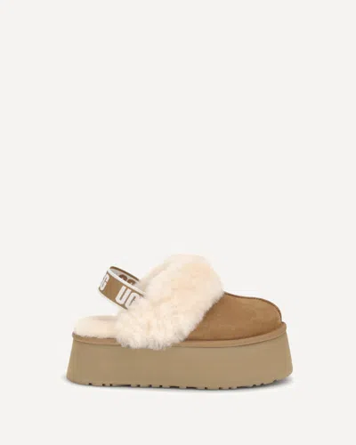 Ugg Funkette Mules In Sand