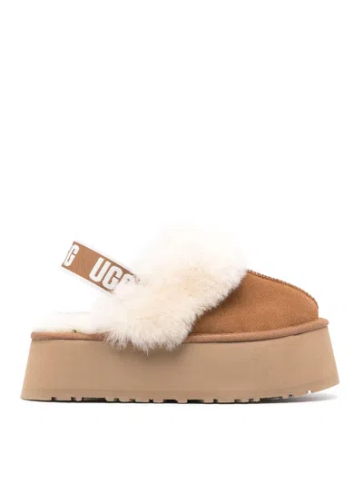 Ugg Funkette Suede Slip-on In Brown