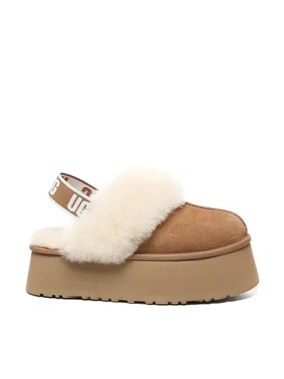 Ugg Tazzelle Logo Patch Slippers In Multi