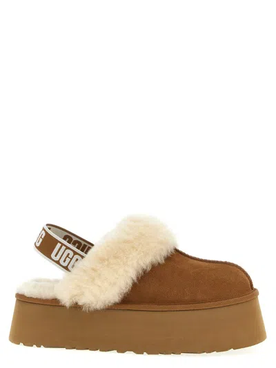 Ugg 'funkette' Sabots In Brown