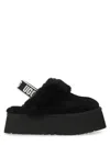 Ugg Australia Funkette Slippers In Black
