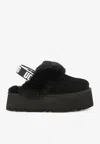 Ugg Sling-back Slipper Shoes In Black