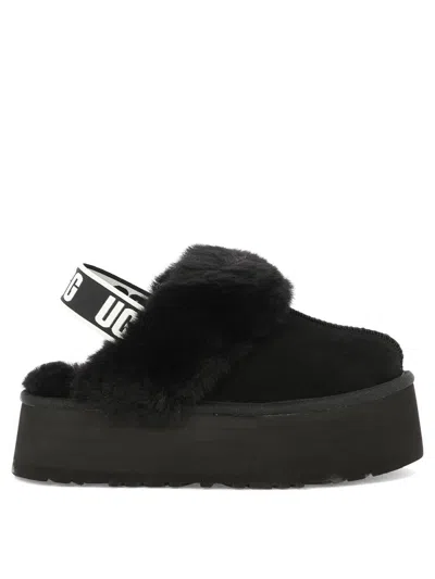 Ugg Sling-back Slipper Shoes In Black