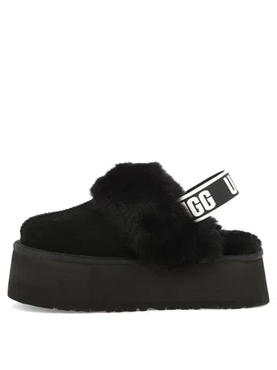 Ugg Sling-back Slipper Shoes In Black