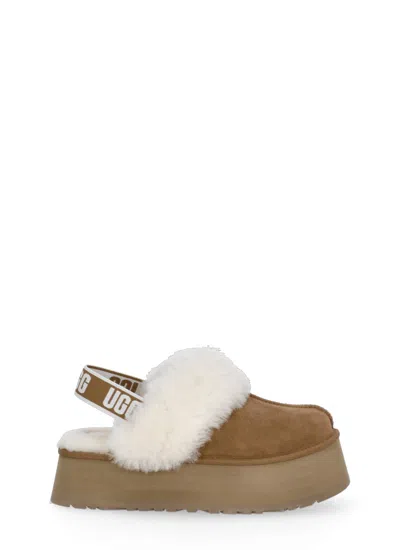 Ugg Funkette Slippers In Brown