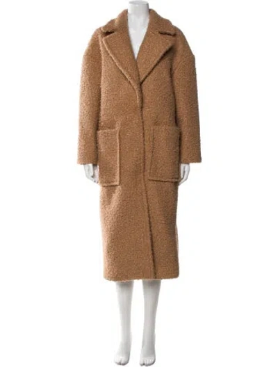 Pre-owned Ugg Fur Coat In Brown