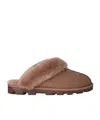 Ugg Women's Coquette Shearling Slippers In Brown