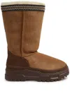 Ugg "trailgazer" Boots Mid-calf Round Toe In Brown