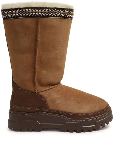 UGG FUR-LINED SNOW BOOTS