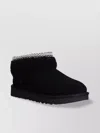 Ugg Classic Ultra Mini Maxi Curly Suede Ankle Boots