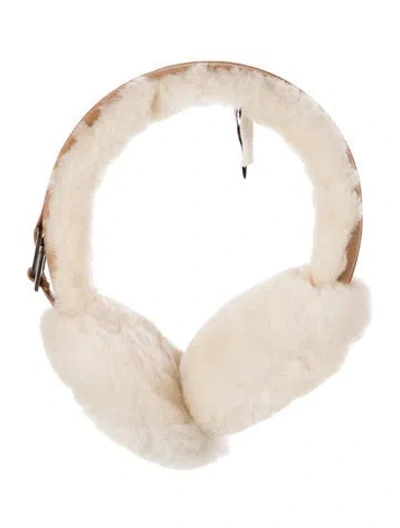 Pre-owned Ugg Fur Winter Earmuffs W/tags In Brown