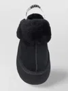 Ugg Furry Platform Slipper Round Toe
