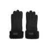 Ugg Suede Gloves In Black