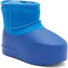 Ugg ® Gender Inclusive Classic Mini Pumped Molded Plush Boot In Black