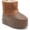 Ugg Classic Mini Pumped Molded Boots In Brown