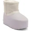 Ugg ® Gender Inclusive Classic Mini Pumped Molded Plush Boot In Purple