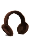 Ugg ® Genuine Shearling Bluetooth Earmuffs In Brown