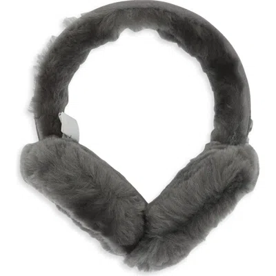 Ugg ® Genuine Shearling Earmuffs In Gray