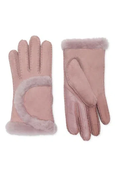 Ugg ® Genuine Shearling Exposed Curve Seam Gloves