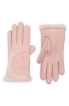 Ugg ® Genuine Shearling Exposed Curve Seam Gloves