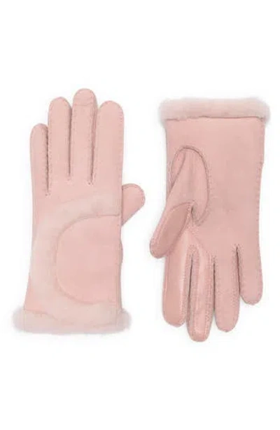 Ugg ® Genuine Shearling Exposed Curve Seam Gloves