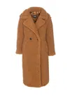 Ugg Teddy Gertrude Coats Brown In Brown