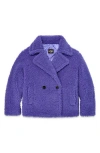 Ugg ® Gertrude Teddy Faux Shearling Coat In Purple
