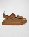 Ugg Girls  Golden Glow Sandals In Brwn