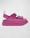 Ugg W Goldenglow Logo-embossed Sandals In Mgs