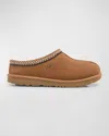 Ugg Unisex Tasman Ii Suede Slippers - Little Kid, Big Kid In Che