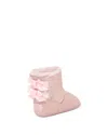 Ugg Baby Bailey Bow Booties In Seashell Pink