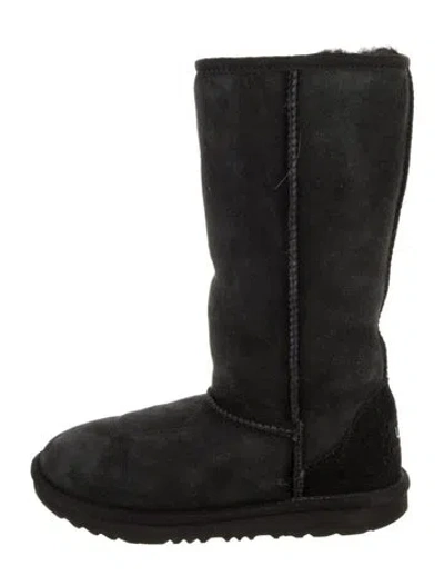 Pre-owned Ugg Babies' Girls' Boots In Black