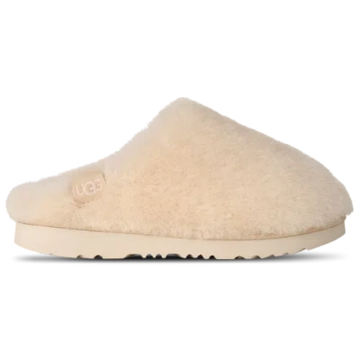 Ugg Kids' Girls Classic Fluffed Slip-on In Nude