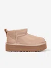 UGG GIRLS CLASSIC ULTRA MINI PLATFORM BOOTS