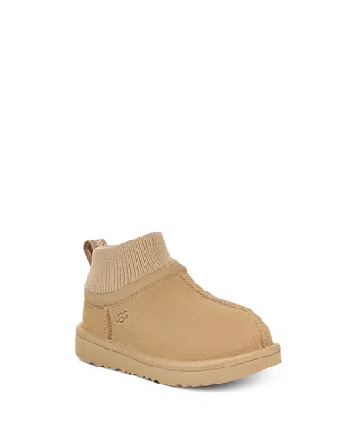 Ugg Kids' Girls' Classic Ultra Stretch Cuff Shoes - Toddler In Brown