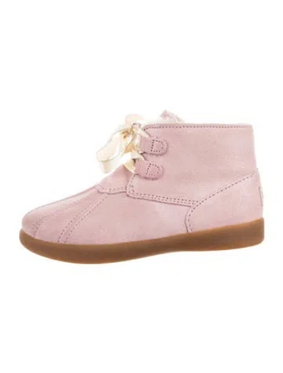 Pre-owned Ugg Kids' Girls' Glitter Ankle Boots In Pink