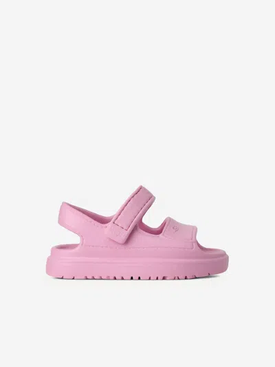 Ugg Goldenglow (toddler/little Kid/big Kid) Kid's Shoes Pink Diamond : 4 Big Kid M, Synthetic/textile In Black