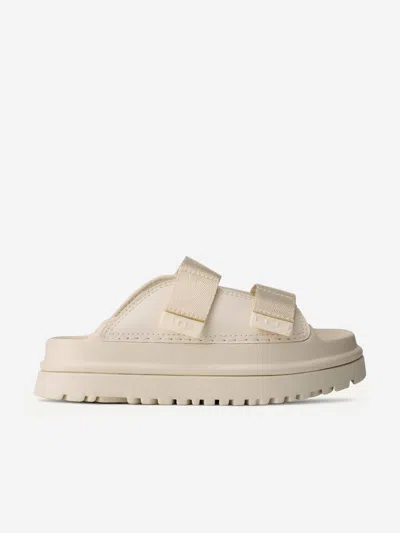Ugg Girls Goldenglow Slide In White
