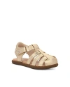 UGG GIRLS' KOLDING METALLIC SANDALS - TODDLER