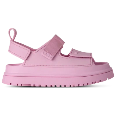 Ugg Goldenglow (toddler/little Kid/big Kid) Kid's Shoes Pink Diamond : 4 Big Kid M, Synthetic/textile In Black