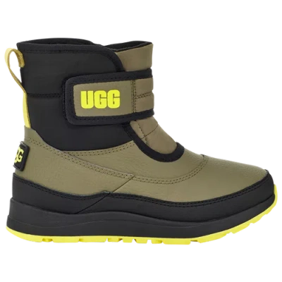 Ugg Girls Preschool   Taney Weather Boots In Burnt Olive/black