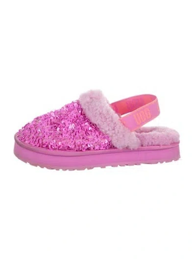 Pre-owned Ugg Kids' Girls' Sequin Sandals In Purple