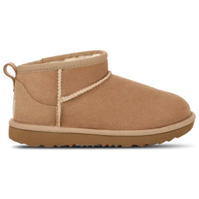 Ugg Kids' Girls  Classic Ultra Mini In Sand