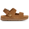 Ugg Goldenstar Glide Adjustable-strap Platform Sandals In Brown