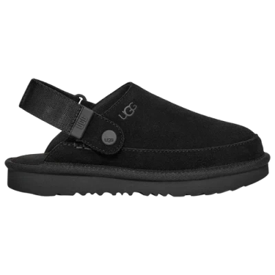 Ugg Kids' Girls   Golden Star Clogs In Black/black