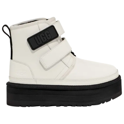 Ugg Girls   Neumel Platform Leather In White