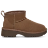 Ugg Burnt Cedar Classic Ultra Mini Boots In Hickory/brown