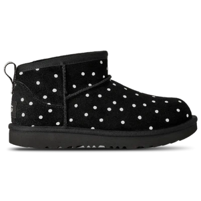 Ugg Kids' Girls Ultra Mini Shiny Dots In Black
