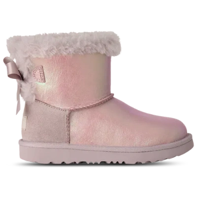 Ugg Kids' Girlsiridescentbaileyboot-girls'gradeschoolshoesiridescent In Pink